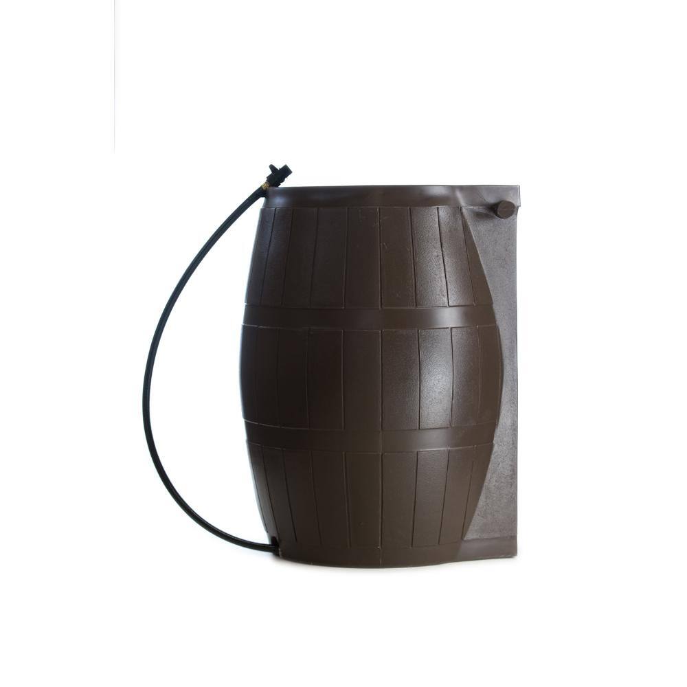 FCMP Outdoor RC4000-BRN Rain Catcher 50 Gal. Brown RC 4000 Rain Barrel