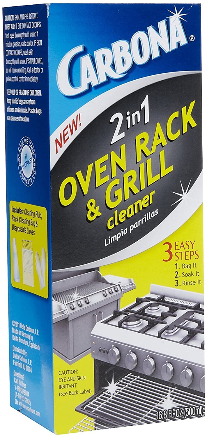 Carbona 2-In-1 Oven Rack And Grill Cleaner Bagged 16.8 Oz