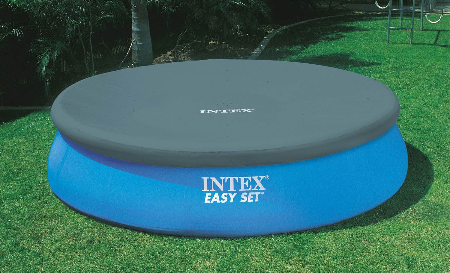 Intex 15ft x 42in Easy Set Inflatable Round Family Swimming Pool & Pump. Vacuum