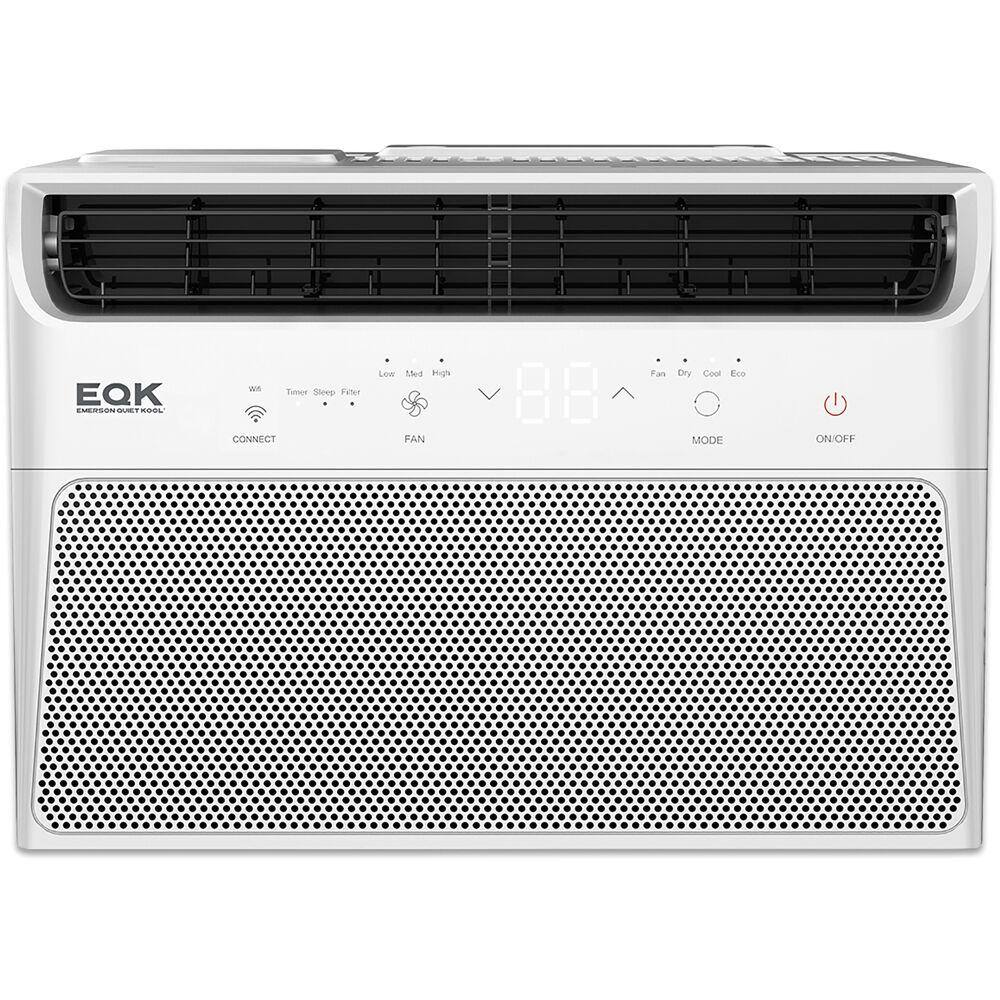 EQK EARC6RSE1H SMART 250 sq. ft. 6.000 BTU Window Air Conditioner 115-Volt with Wi-Fi and Voice Control. ENERGY STAR in White