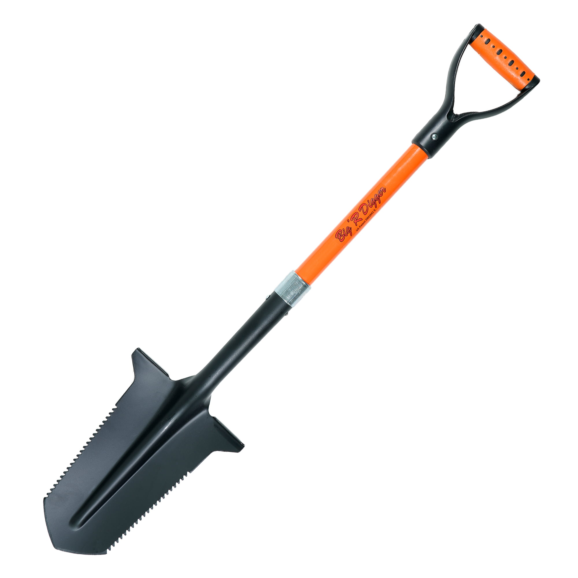 Big-R Digger 39″ Heavy Duty Double Serrated Shovel
