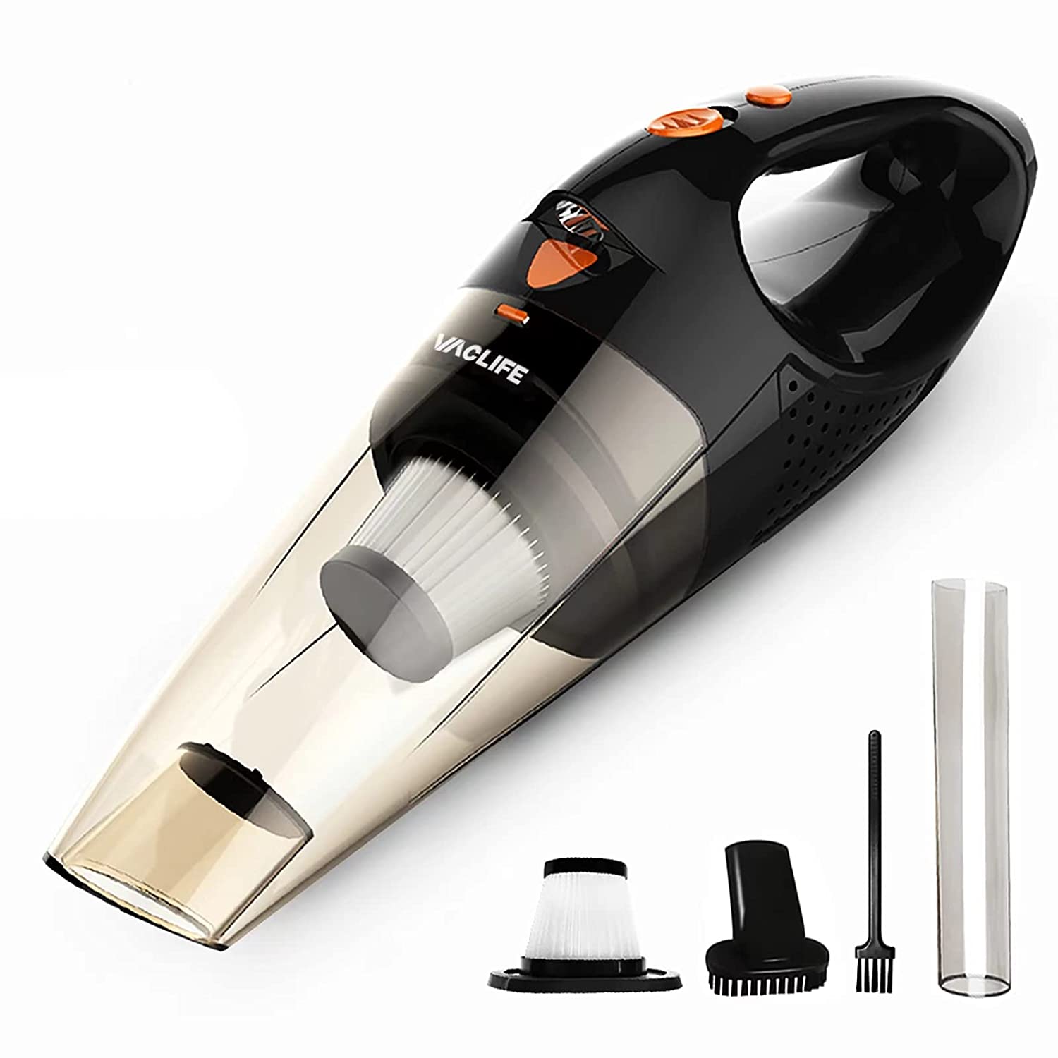 VacLife VL189 Handheld Vacuum. Car Vacuum Cleaner Cordless. Orange
