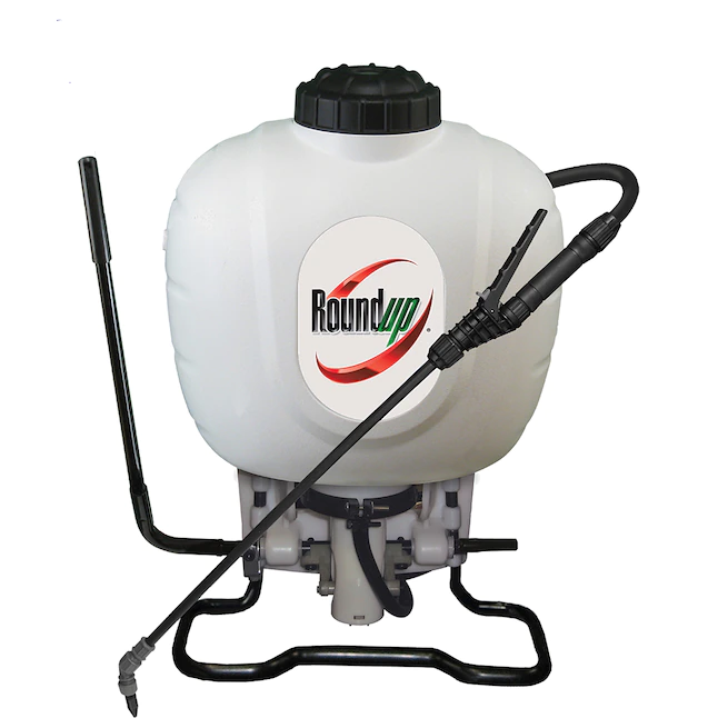 Roundup 190314 Backpack Sprayer for Fertilizers. Herbicides. Weed Killers & Insecticides. 4 Gallon