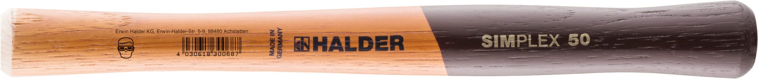 Halder 8.0688-lb Smooth Face Plastic Head Wood Soft-faced Specialty Hammer