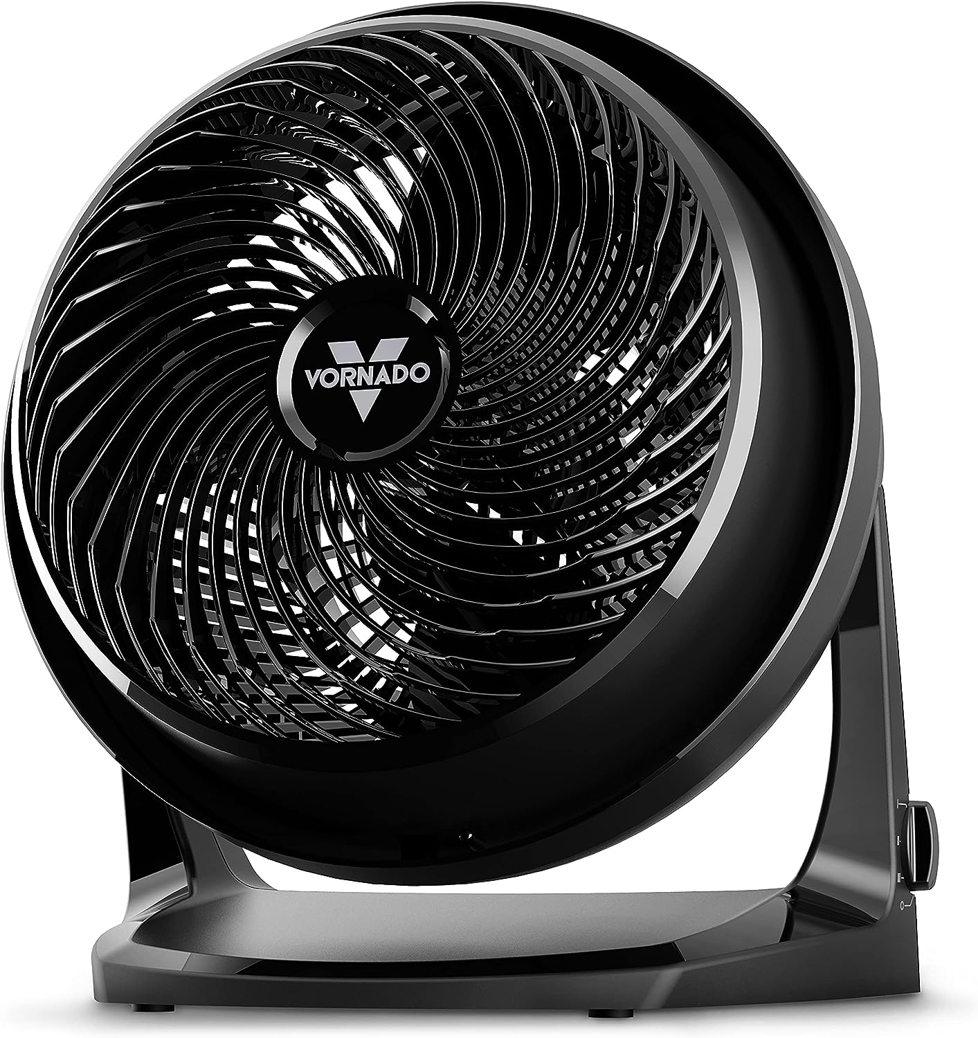 Vornado 62 Whole Room Air Circulator Fan with 3 Speeds. Black