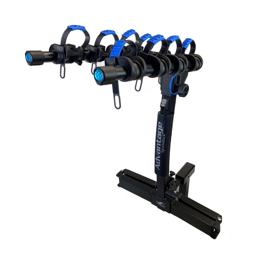 Advantage SportsRack 2070 4-Bike Hitch Bike Rack Glideaway Elite 4 Bike Carrier