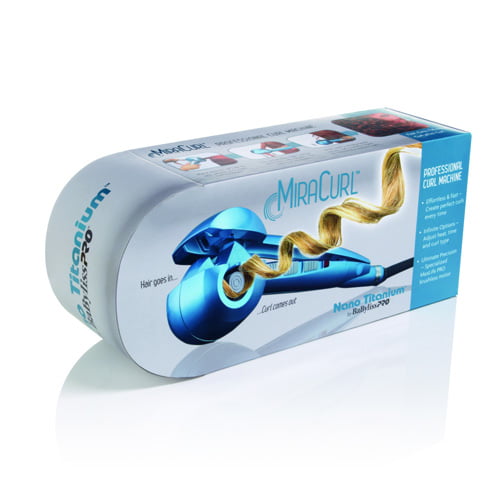 BaByliss PRO BABNTMC1 Nano Titanium MiraCurl Professional Curl Machine w/ 3 Heat Settings