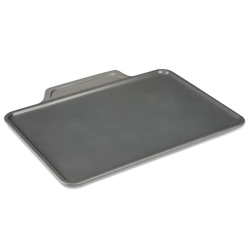 All-Clad J257S364 Pro-Release Nonstick Bakeware Set Including Cookie Sheet. Cooling & Baking Rack. 3 piece. Gray