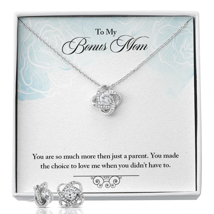 White Gold necklaces. Gift for Mother's Day. necklaces for Women. Gift box Valentine. Girlfriend