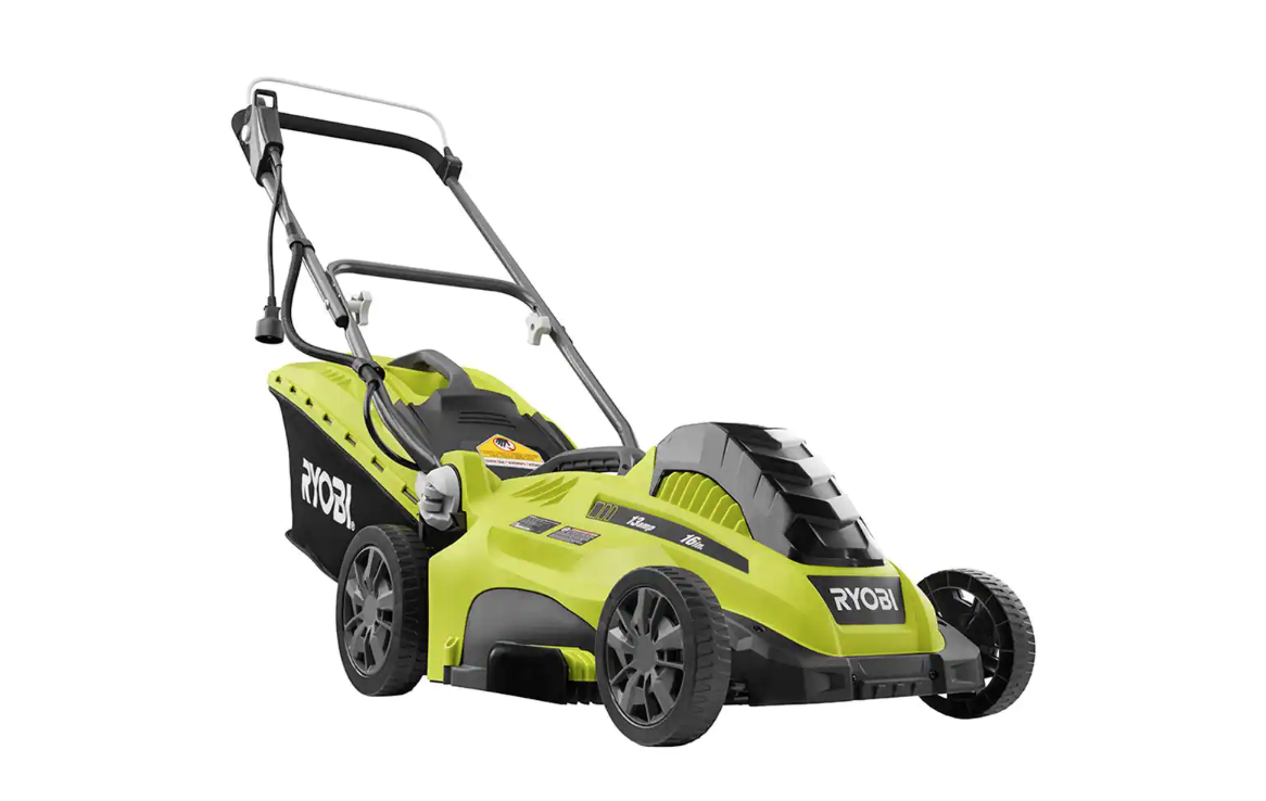 RYOBI RYAC160 16 in. 13 Amp Corded Electric Walk Behind Push Mower