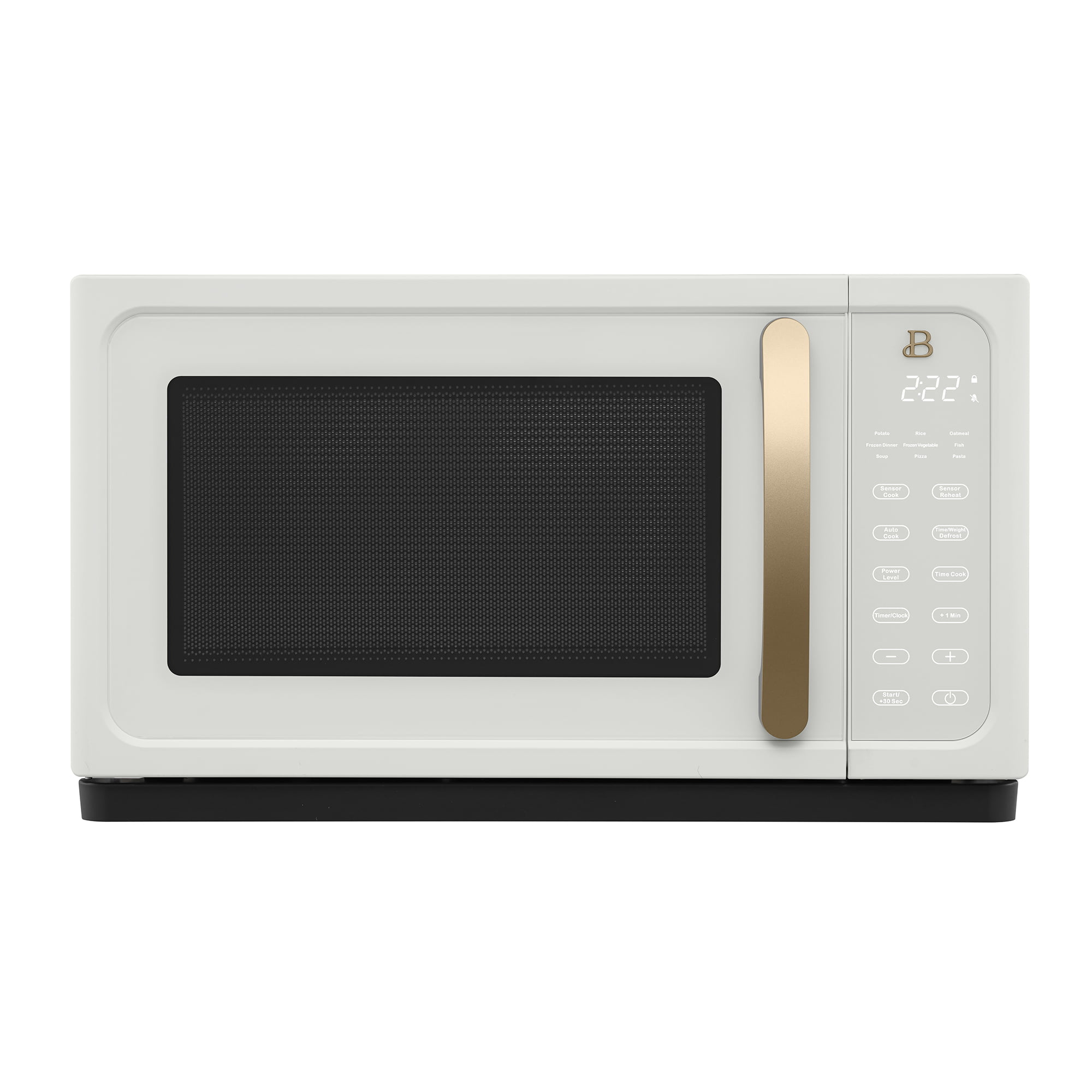 Beautiful 1.1 Cu ft Sensor Microwave Oven. White Icing by Drew Barrymore