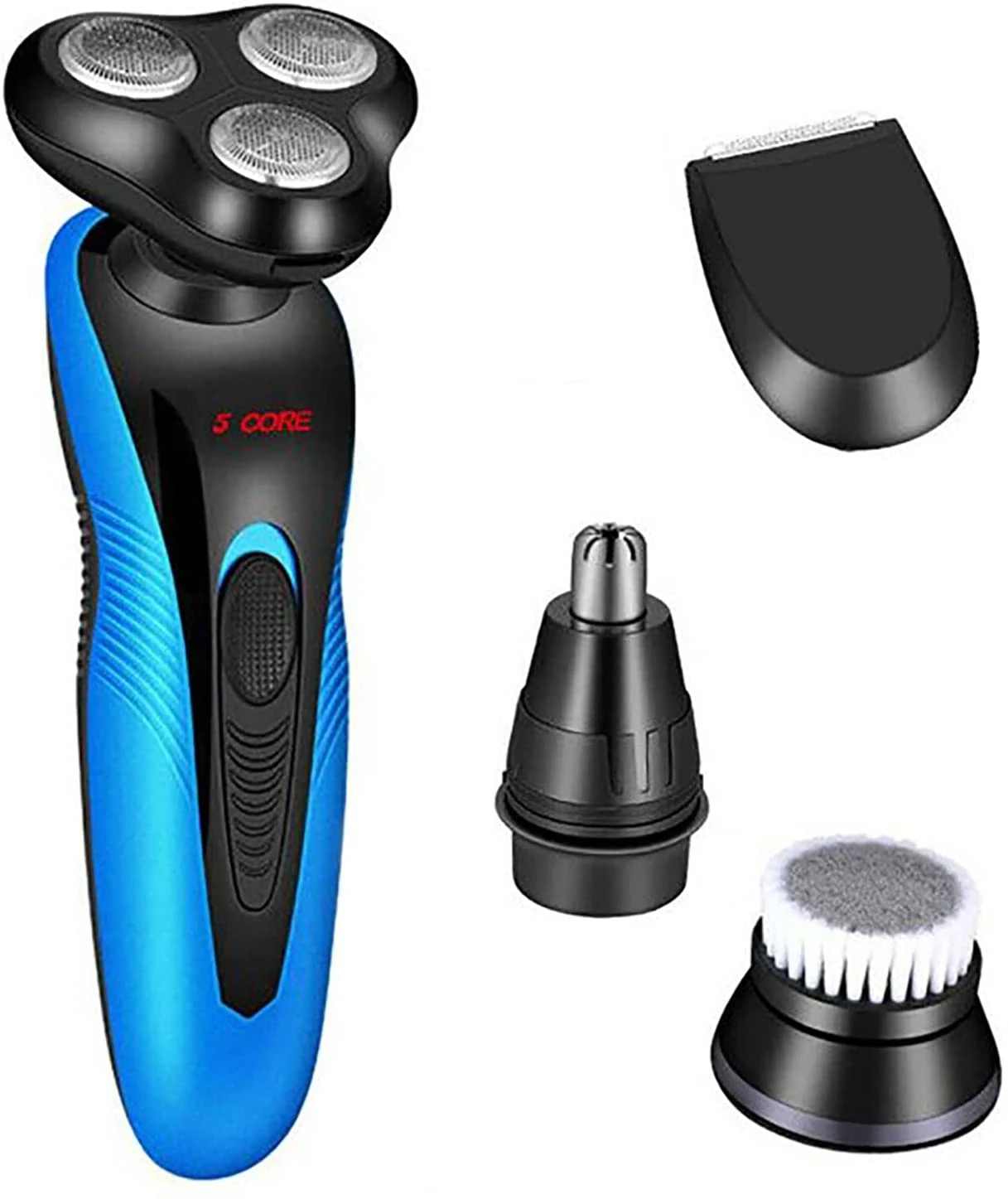 5 Core Electric razor for men Beard Trimmers 4 inch Razors 1 4D Men Waterproof Rotary Shaver Rechargeable Cordless Mens Razers  SHV-4