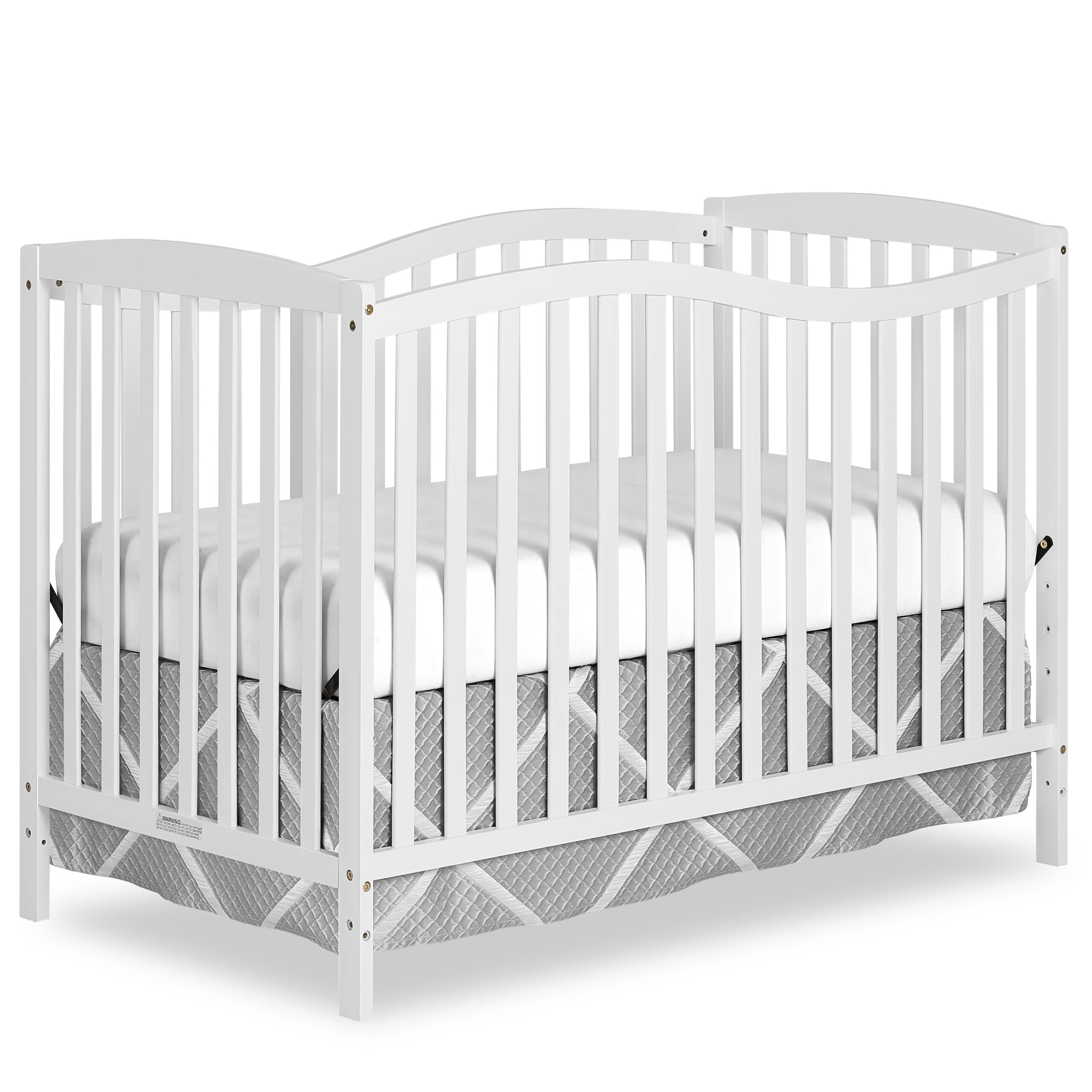 Dream On Me Chelsea 5-in-1 Convertible Crib. White