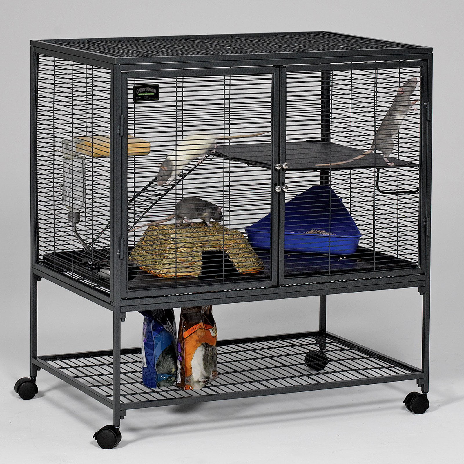MidWest Homes For Pets Deluxe Critter Nation Single Unit Small Animal Cage