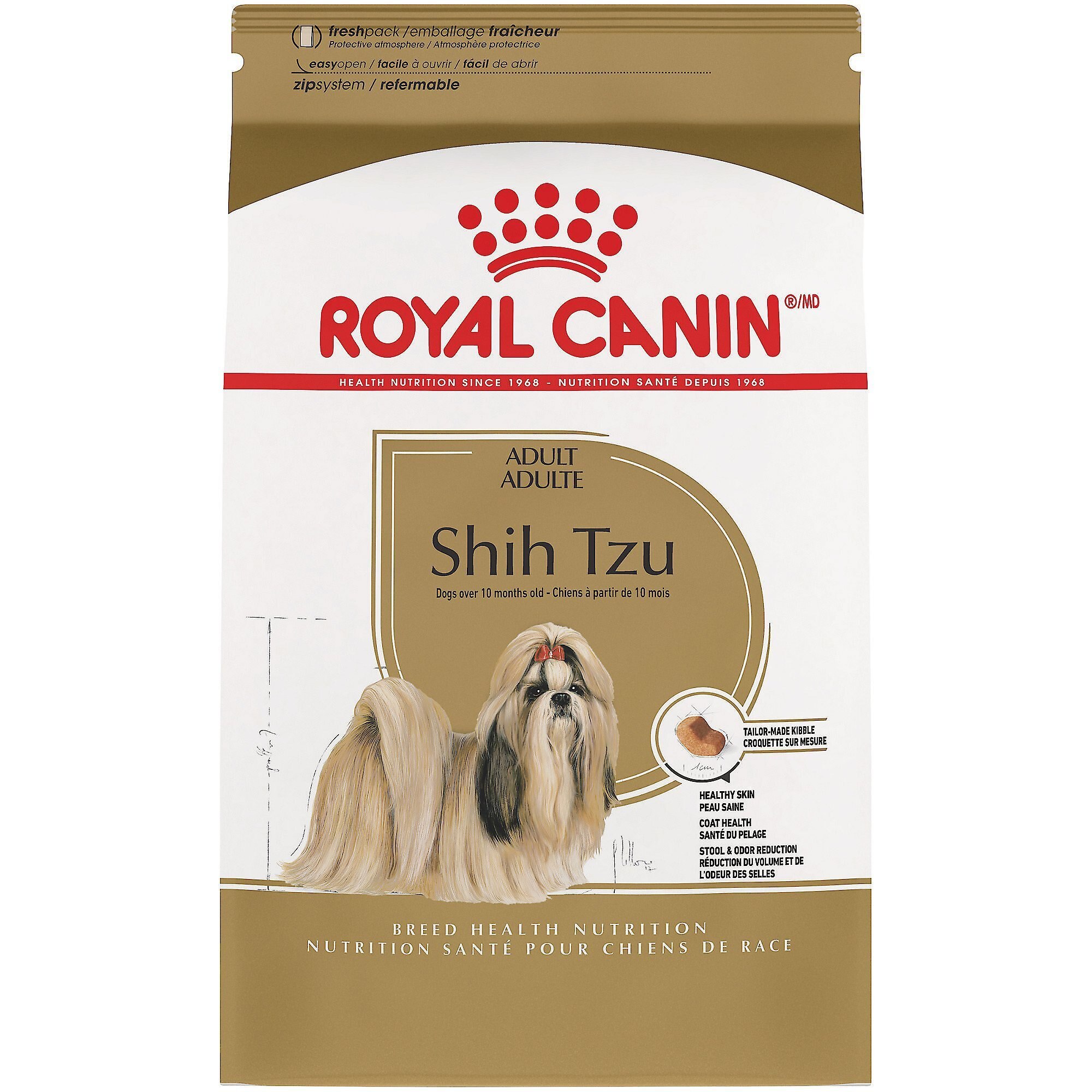 Royal Canin Breed Health Nutrition Shih Tzu Adult Dry Dog Food (10lb)