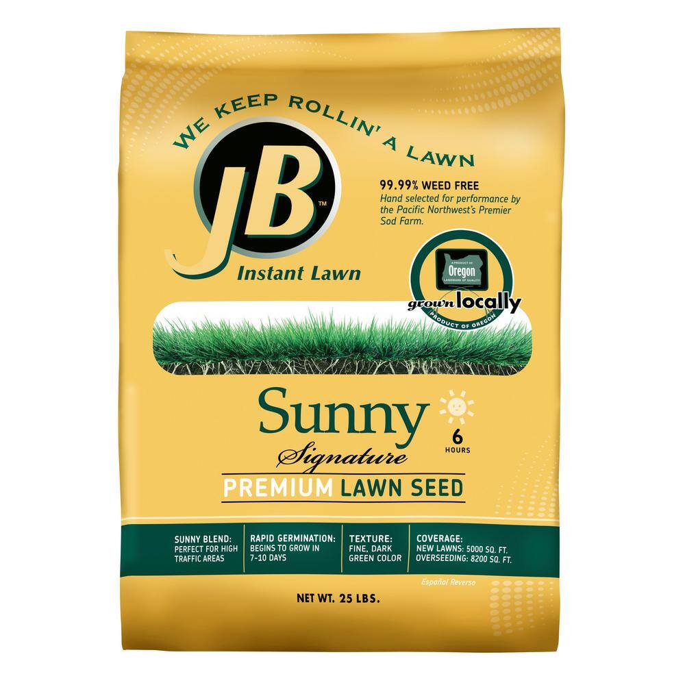 JB 25Sun 25 lbs. Perennial Ryegrass Lawn Seed