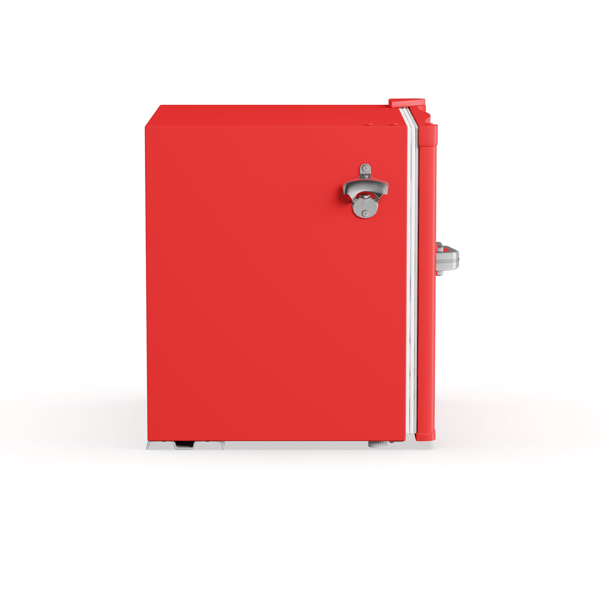 Frigidaire. 1.6 Cu ft Retro Dry Erase Compact Refrigerator With Side Bottle Opener. (EFR177). Red