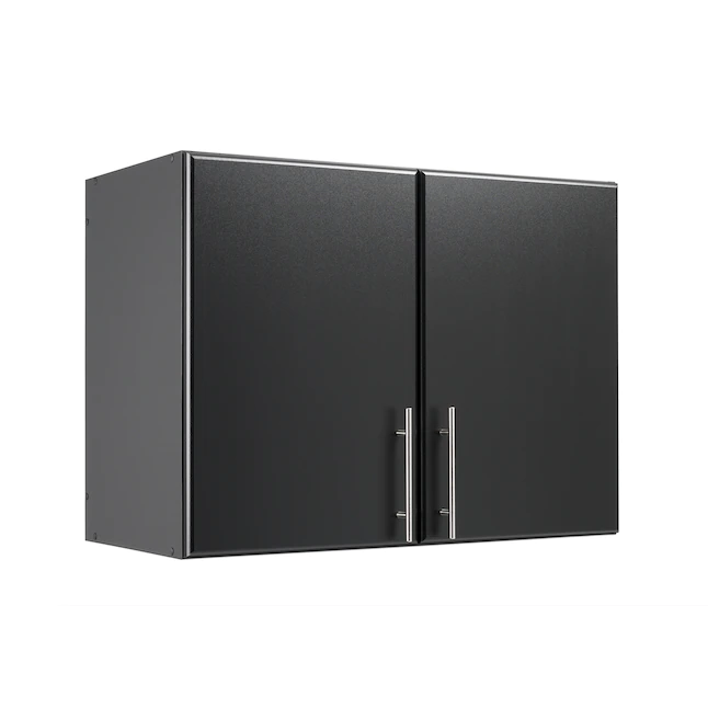 Prepac BEW-3224 Elite Black 32 in. Stackable Wall Cabinet
