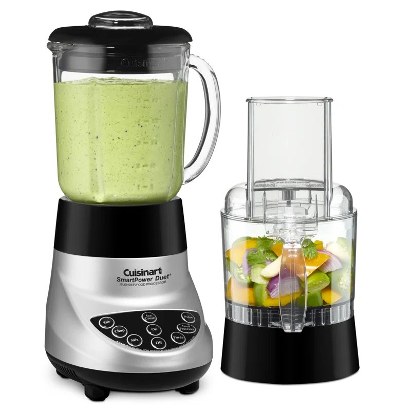 Cuisinart BFP-703BC SmartPower Duet 7-Speed Die-Cast Blender with a Food Processor