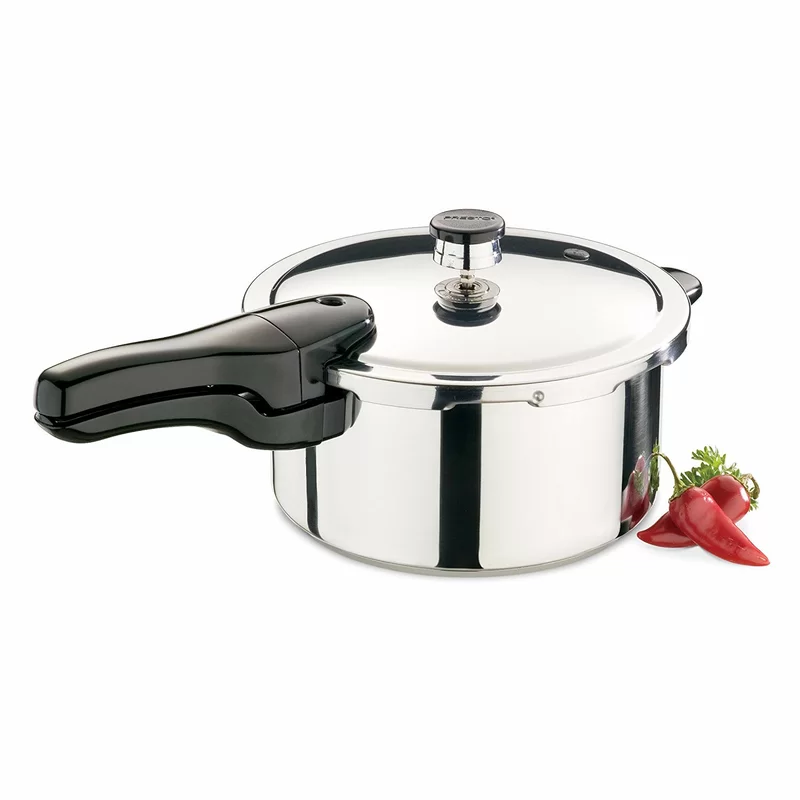 Presto 01341 4-Quart Stainless Steel Pressure Cooker
