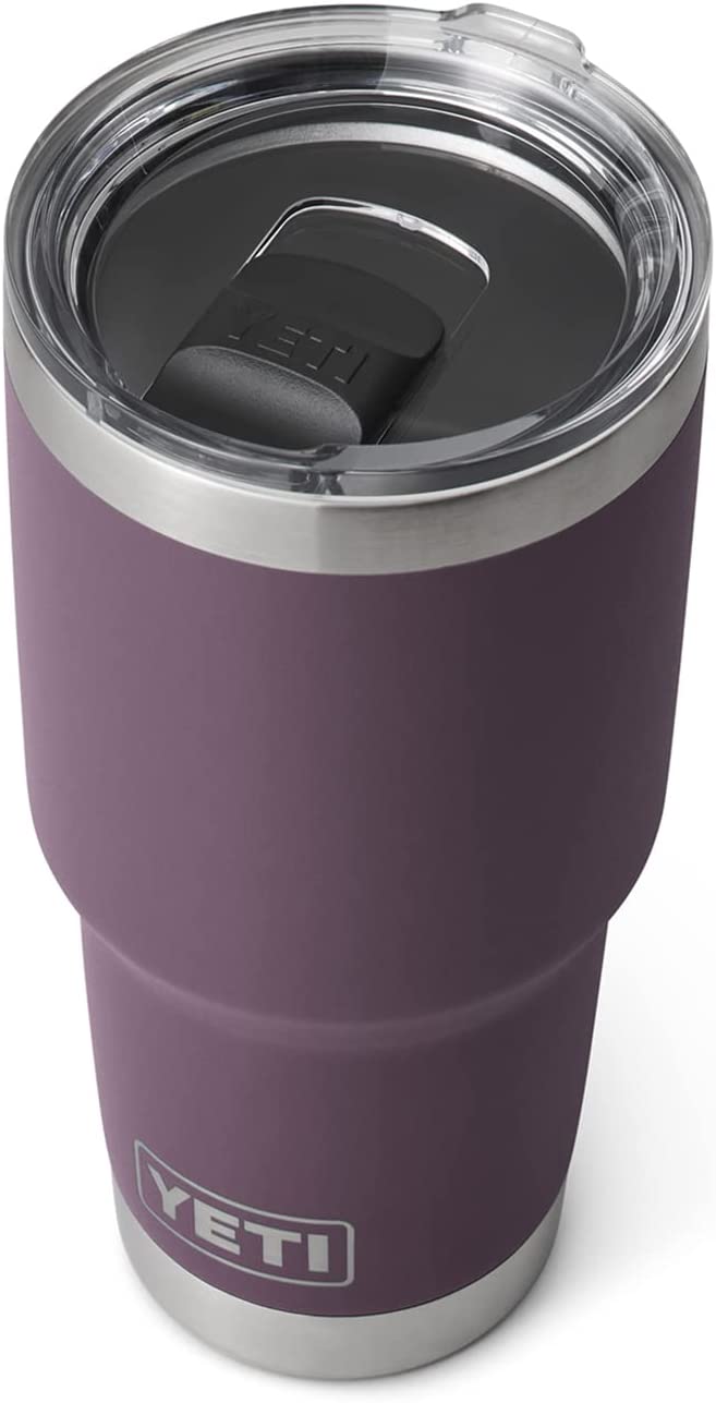 YETI Rambler 30 oz Stainless Steel Vacuum Insulated Tumbler w/MagSlider Lid. Nordic Purple