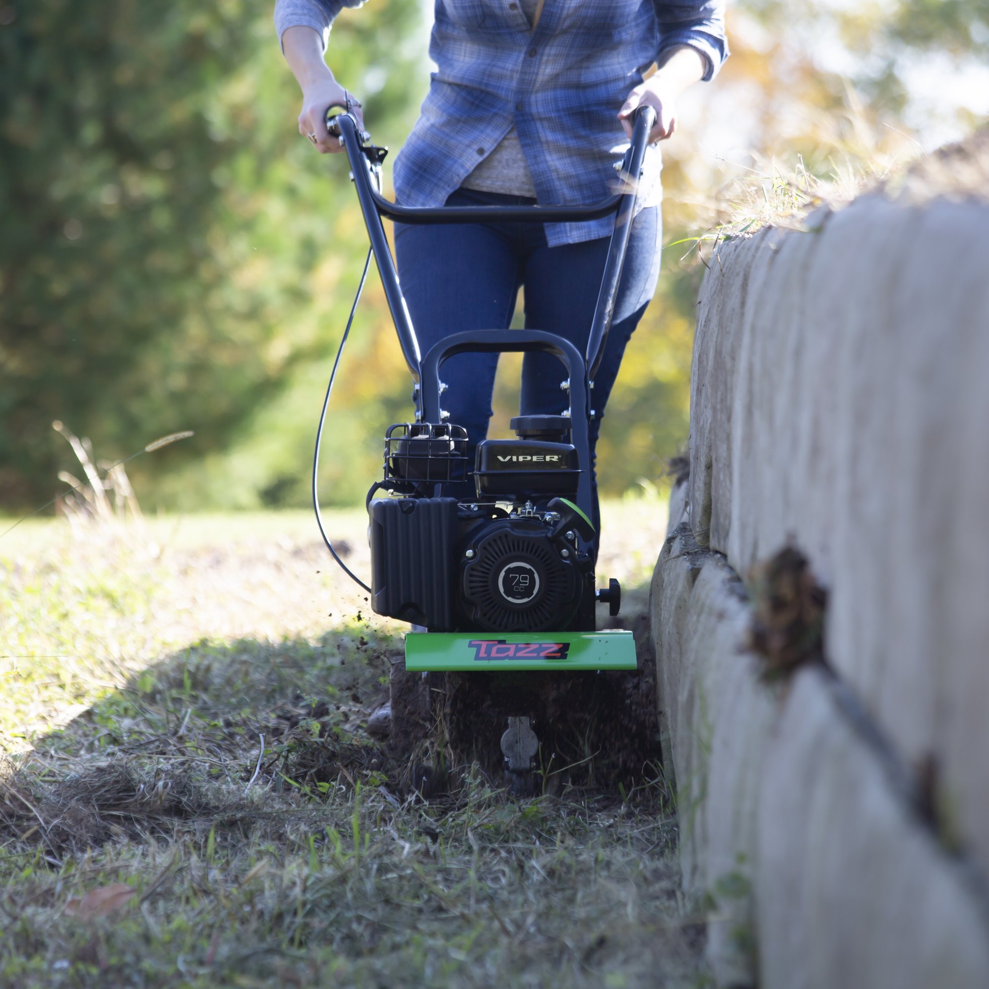 TAZZ 2-in-1 Tiller/Cultivator with 79cc 4-Cycle Viper Engine. 35310