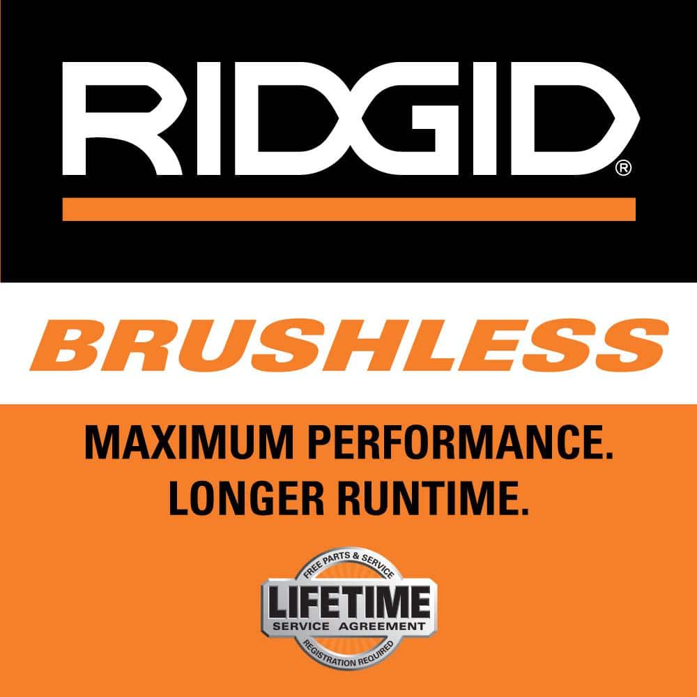 RIDGID R86712B 18V Brushless Cordless 1 in. SDS-Plus Rotary Hammer (Tool Only)