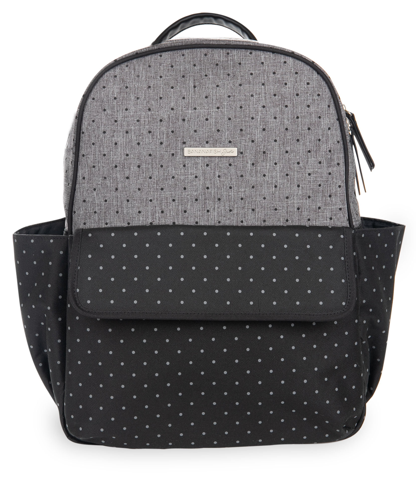 Bananafish Studio Dottie Diaper Backpack  - Black
