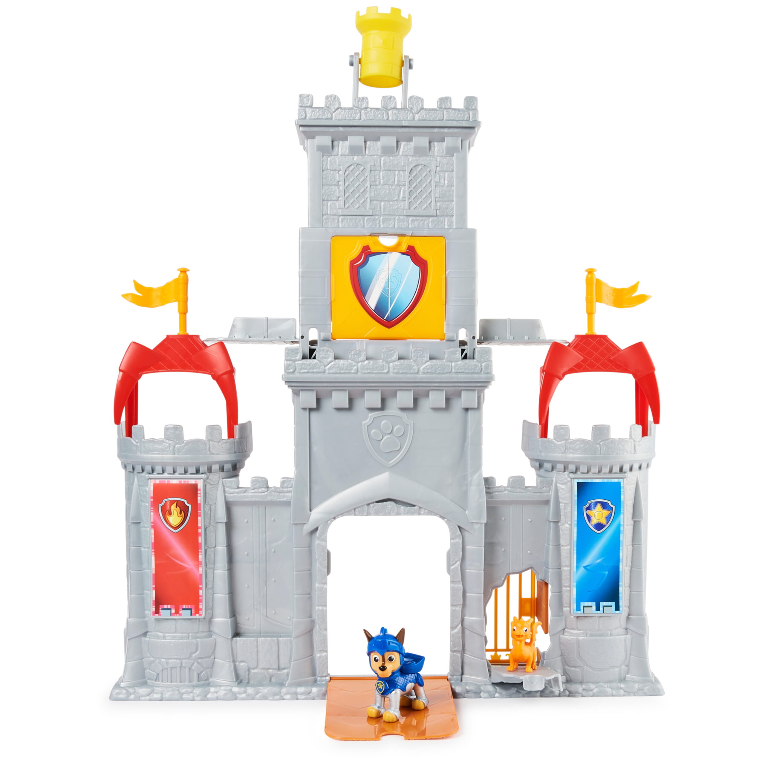 PAW Patrol: Rescue Knights Castle Playset with Chase and Mini Draco