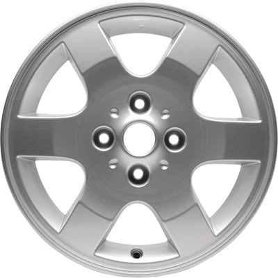 KAI 16 X 6 Reconditioned OEM Aluminum Alloy Wheel. Silver. Fits 2004-2006 Nissan Sentra