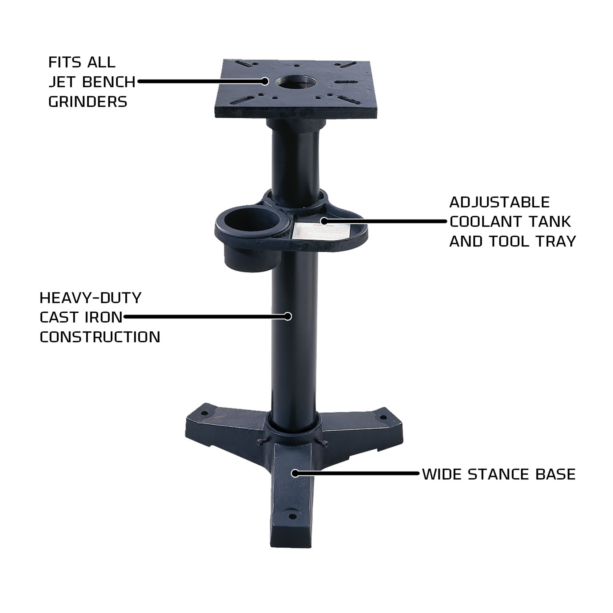 Jet Jps Bench Grinder and Vise Stand