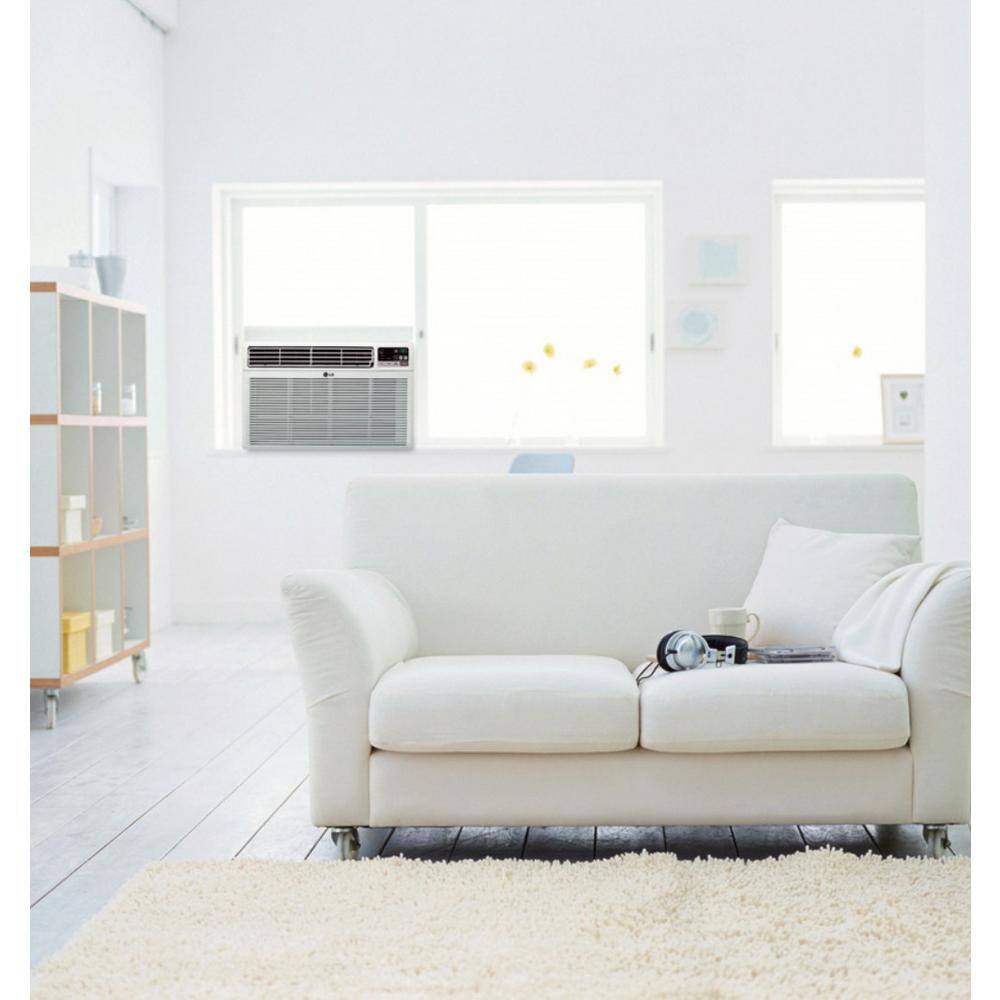 LG LW6017R 6.000 BTU 115-Volt Window Air Conditioner LW6017R Cools 250 Sq. Ft. with Remote
