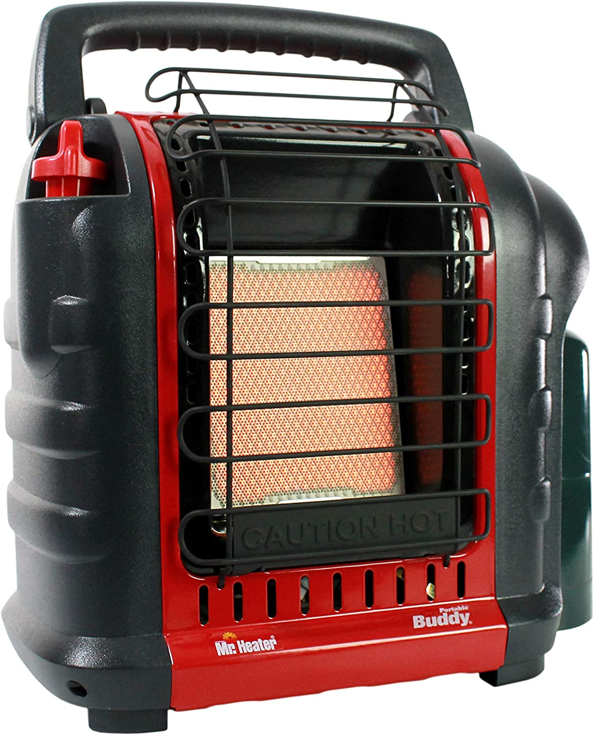Mr. Heater F232000 MH9BX Buddy 4.000-9.000-BTU Indoor-Safe Portable Propane Radiant Heater. Red-Black