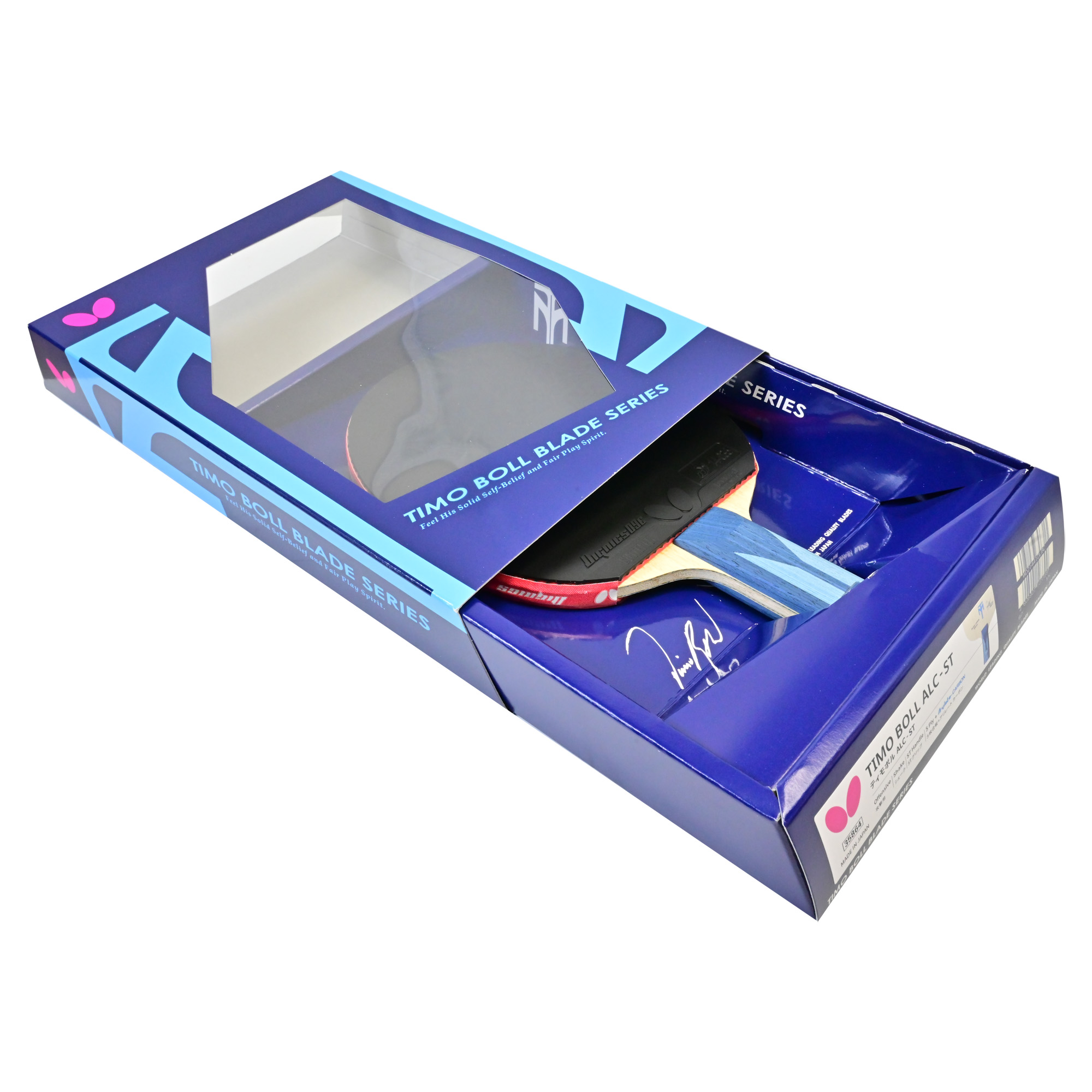 Butterfly Timo Boll ALC Pro-Line Racket + Dignics 09C + Dignics 09C