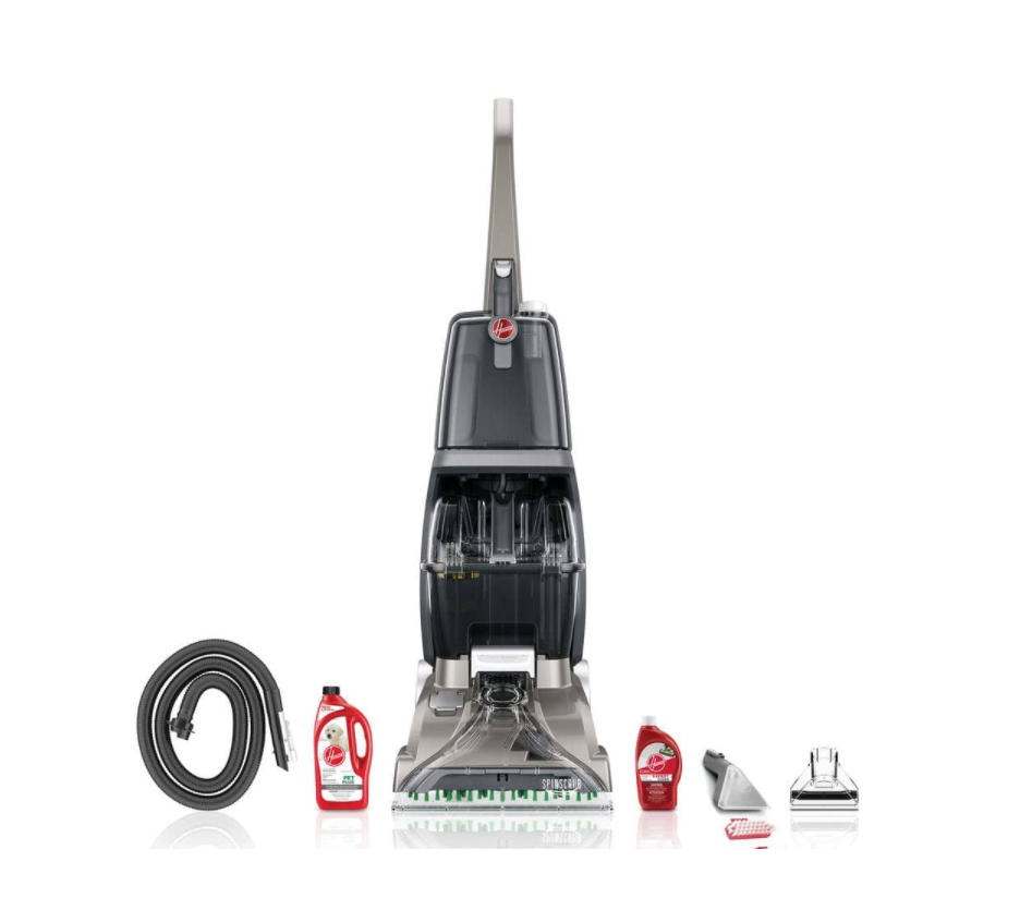 HOOVER TurboScrub Carpet Cleaner Expert Bundle with Pet Carpet Cleaner Solution