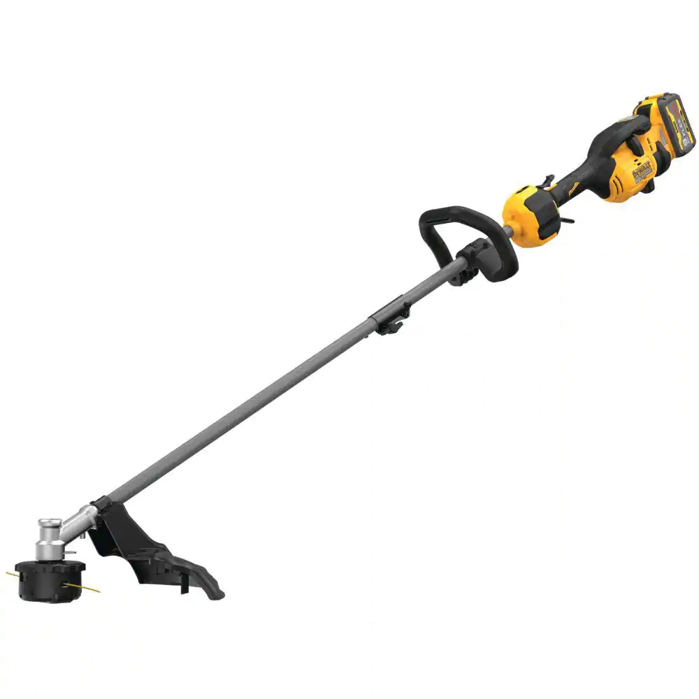 DEWALT DCST972X1 60V MAX Brushless Cordless Battery Powered Attachment Capable String Trimmer Kit. (1) FLEXVOLT 3Ah Battery and Charger