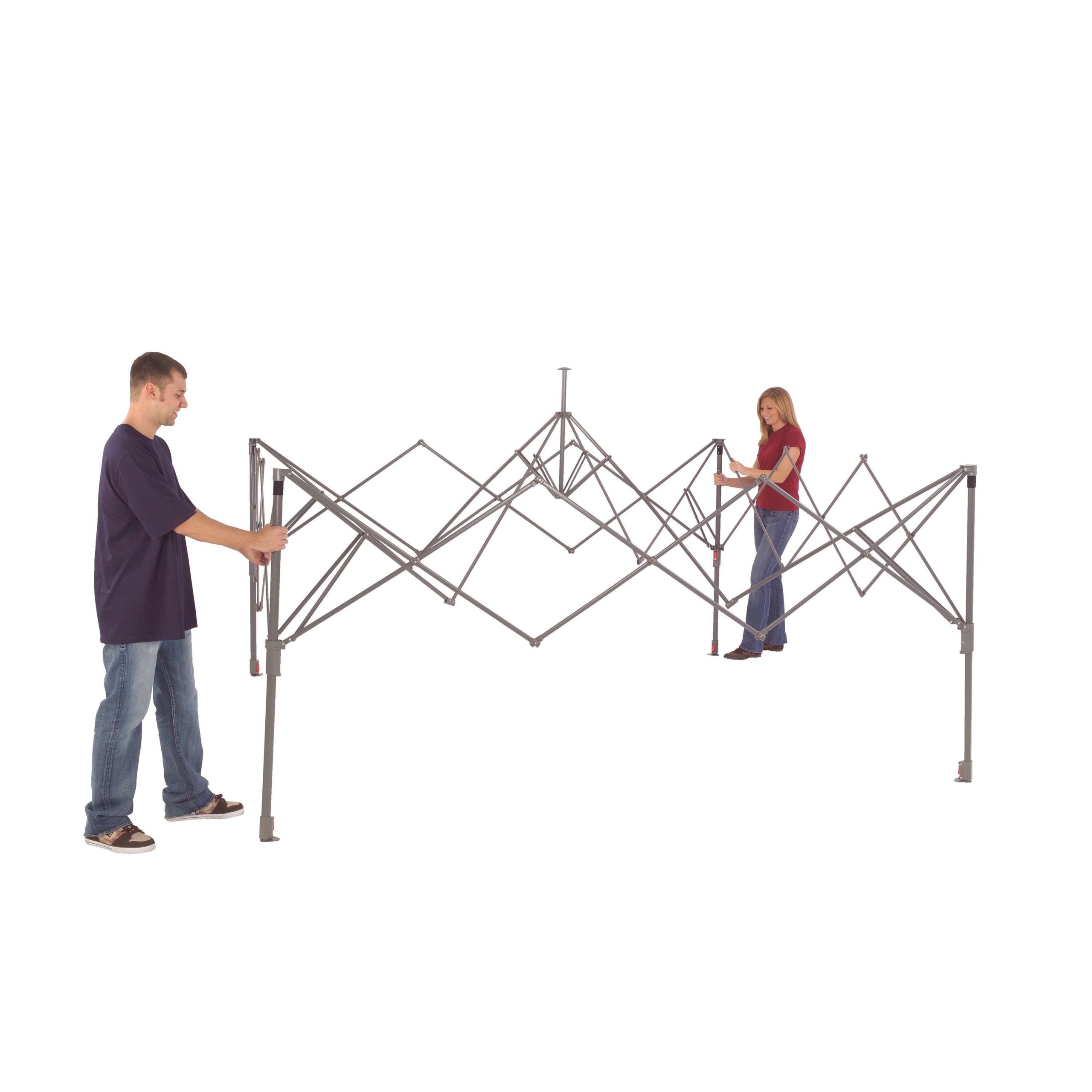 Coleman 12′ x 12′ Outdoor Canopy Sun Shelter Tent with Instant Setup. Green