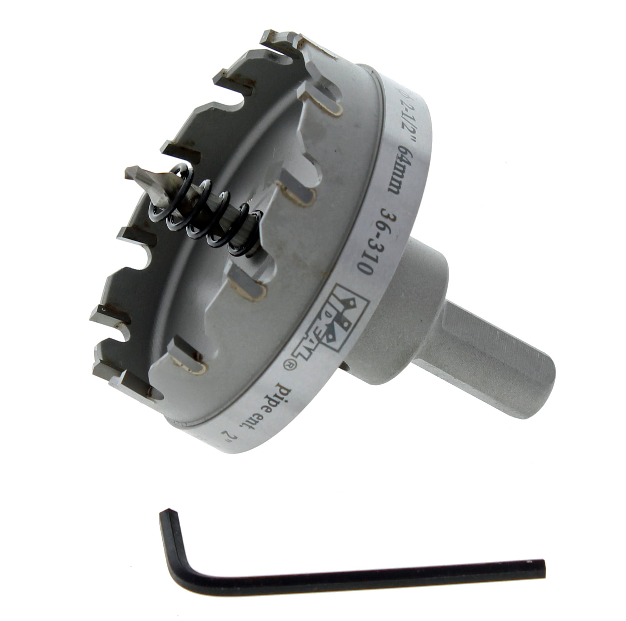 IDEAL 2-1/2-in Carbide-Tipped Arbored Hole Saw