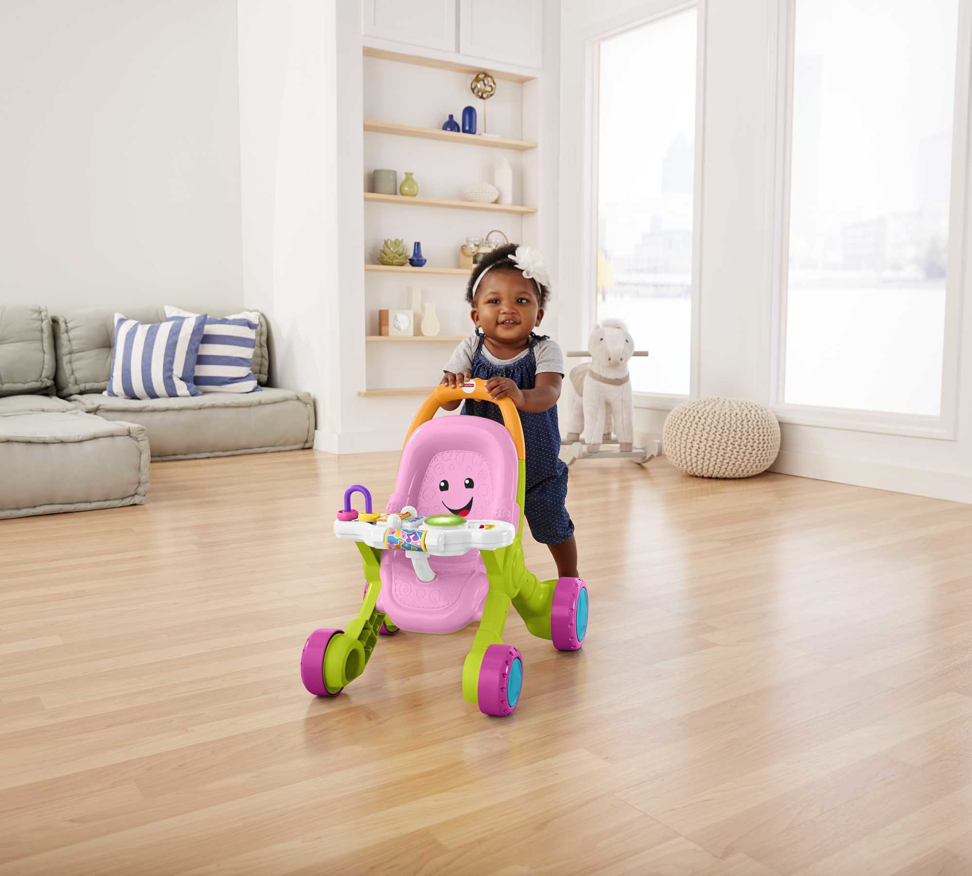 Fisher-Price Laugh & Learn Stroll & Learn Walker Gift Set