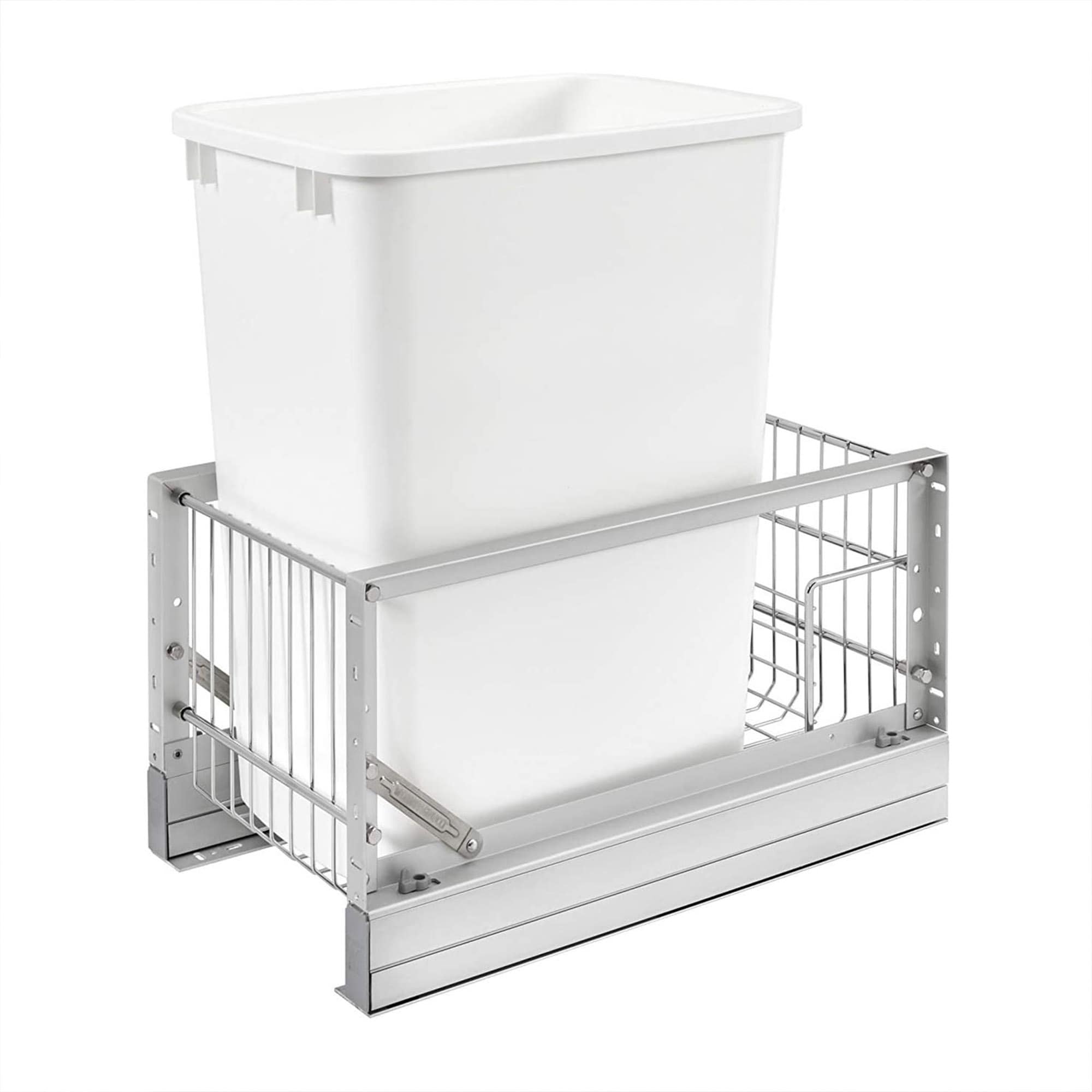Rev-A-Shelf 10-in x 18-in x 19-in Single Pull Out Trash Can