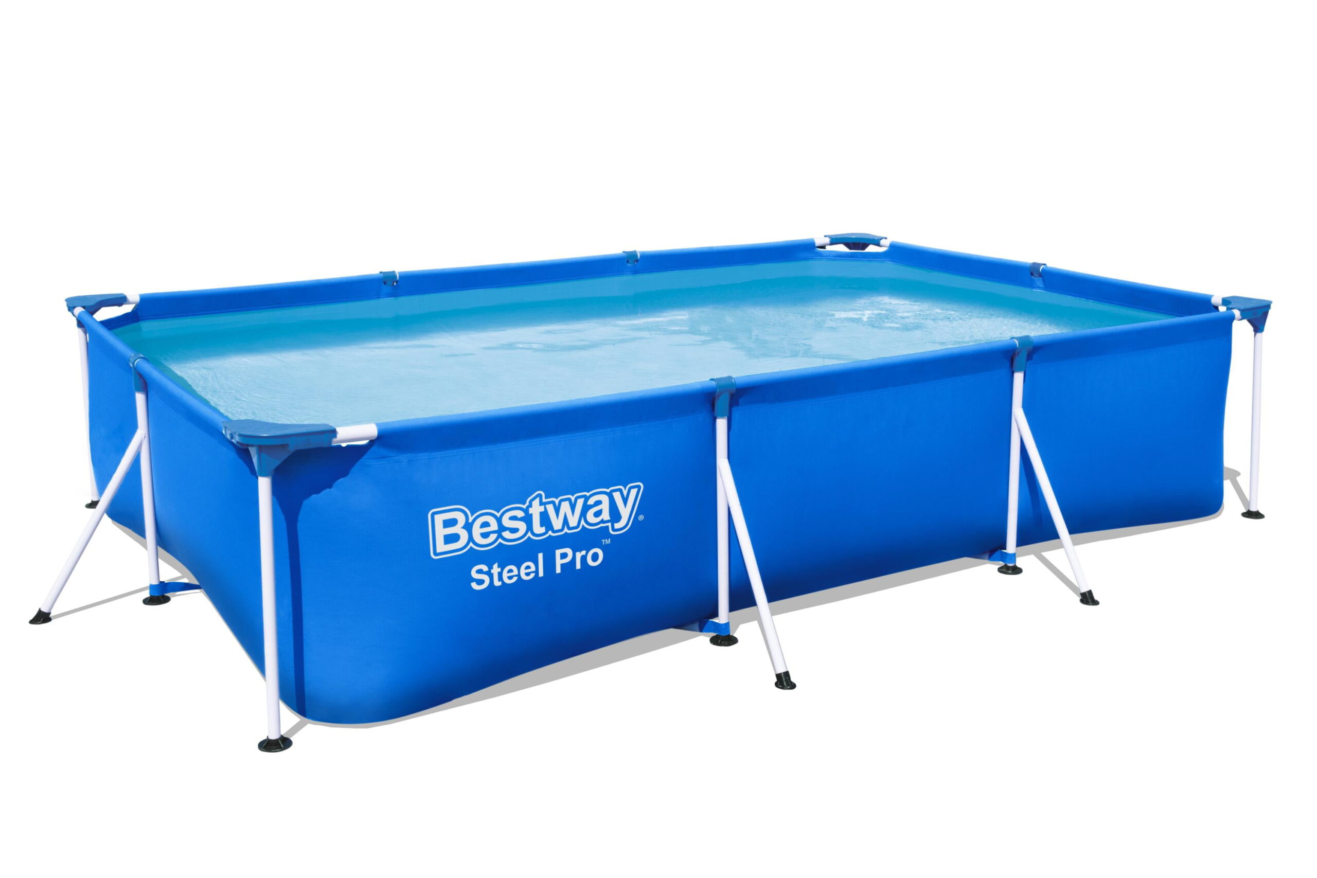 Steel Pro 9-10” x 6-7″ x 26″ Rectangle Above Ground Pool Swimming Pool