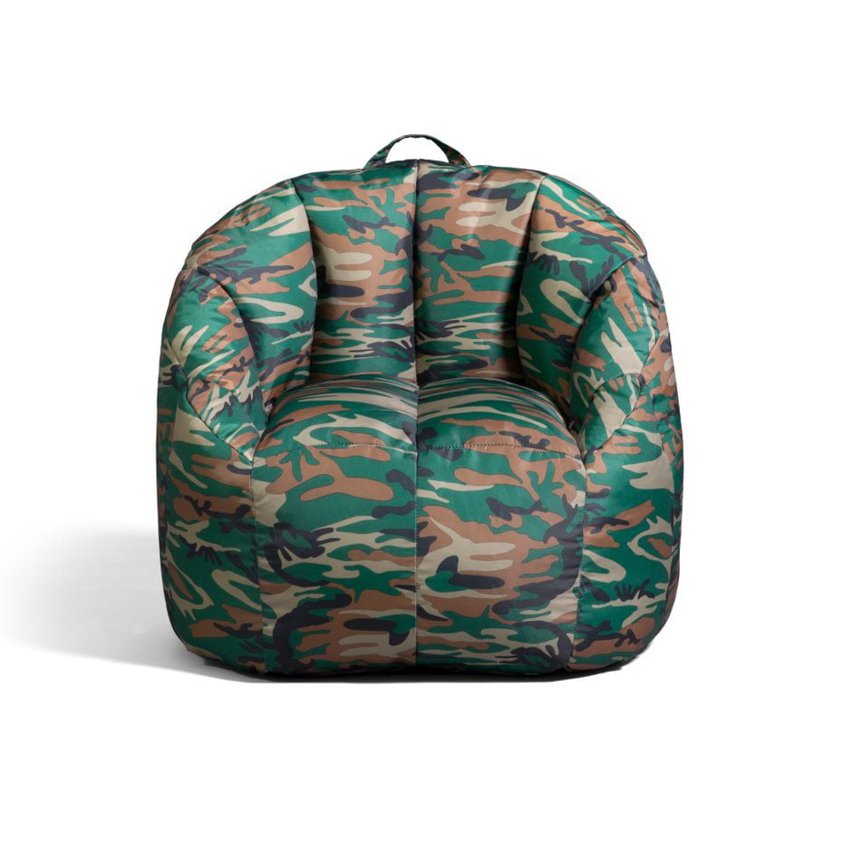 Big Joe Milano Bean Bag Chair. Smartmax. 2.5ft. Woodland Green Camo