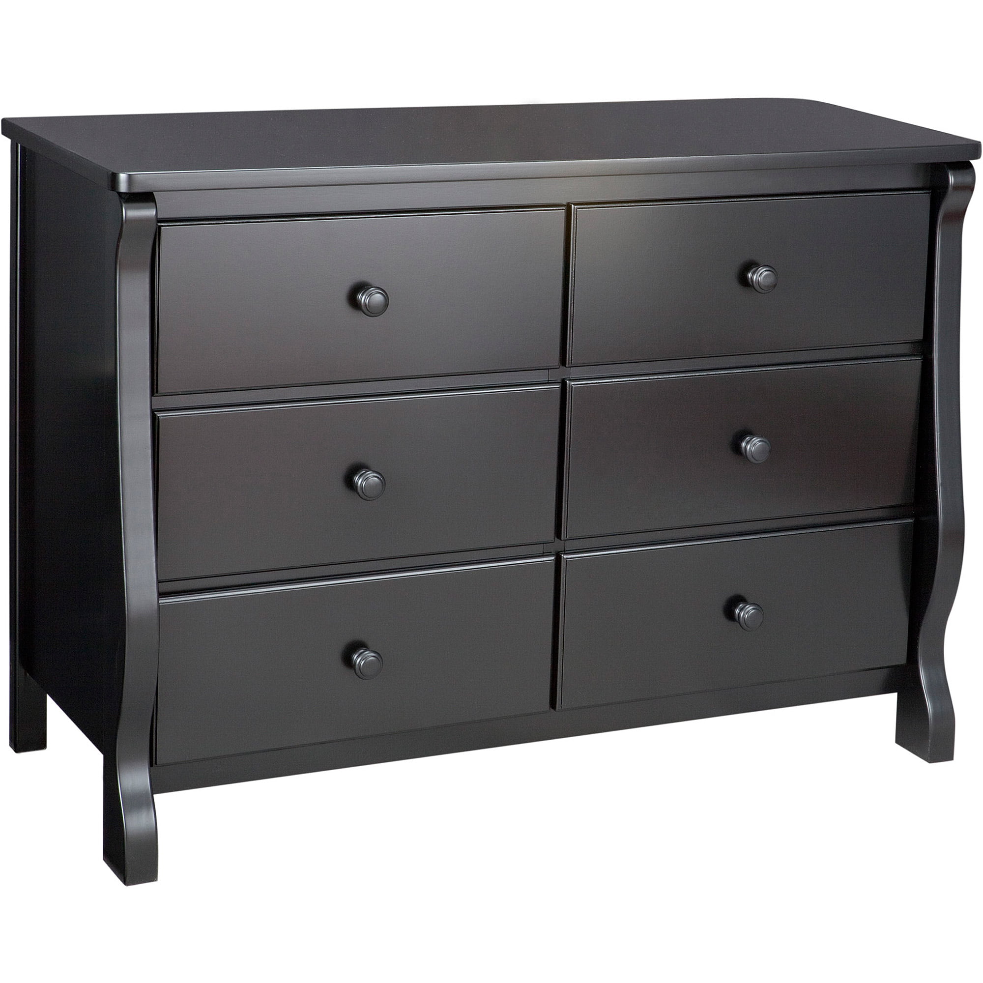 Delta Children 6-Drawer Dresser. Black