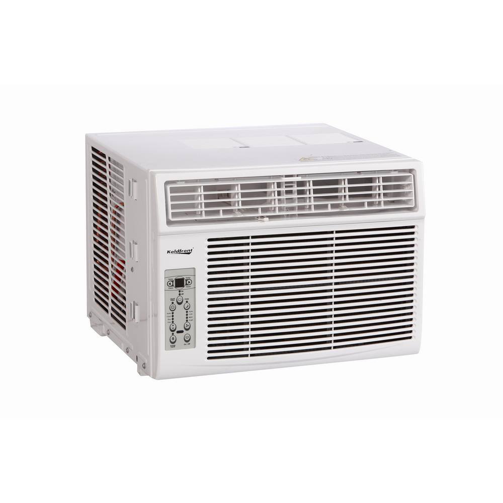 Koldfront WAC10003WCO 10.000 BTU 115-Volt Window Air Conditioner with Dehumidifier and Remote Control in White