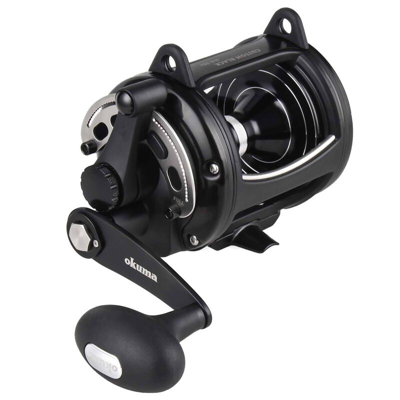 OKUMA Custom Black Graphite SLX-30A Lever Drag Conventional Reel