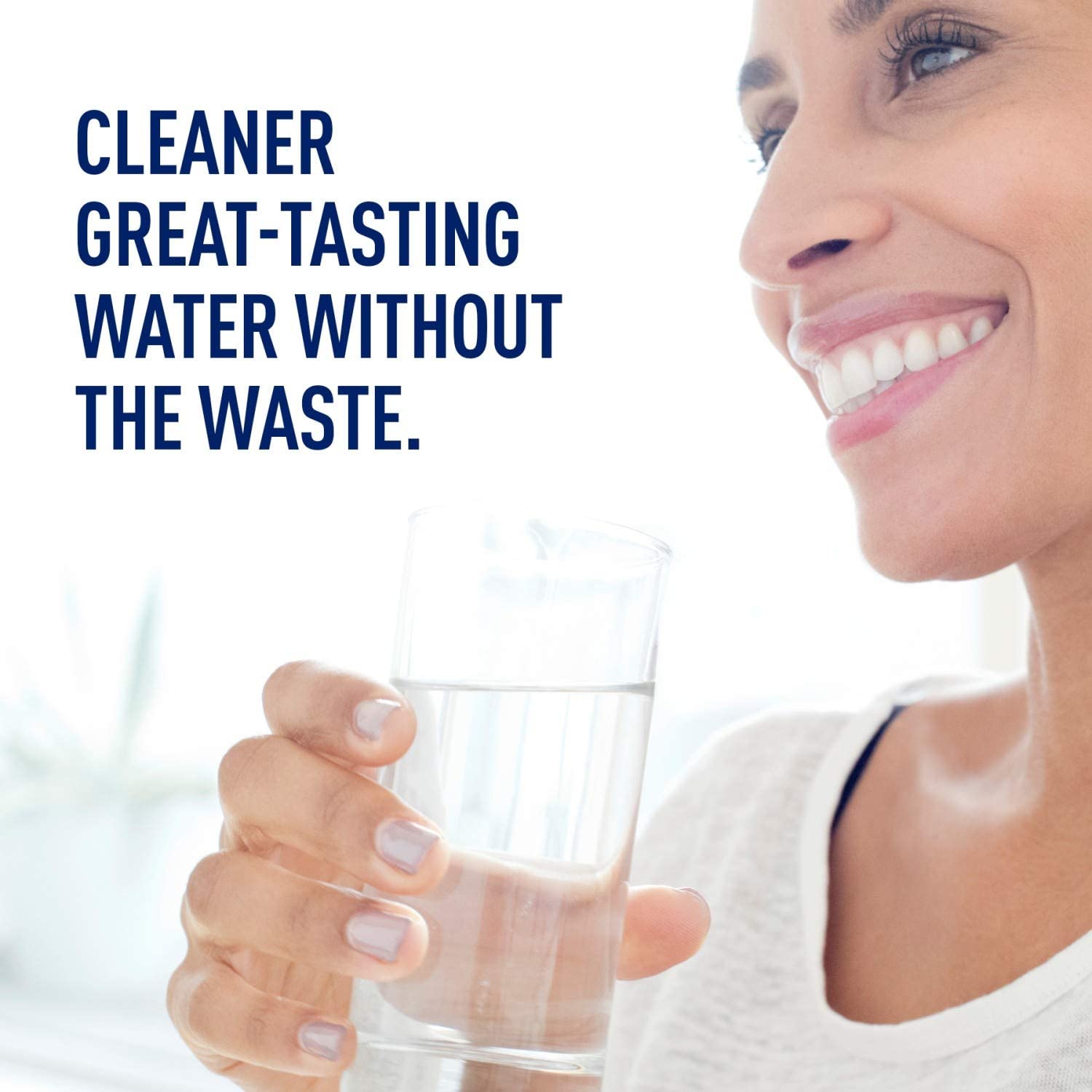 Brita  Grand 10-cup Black Plastic Water Filter Pitcher