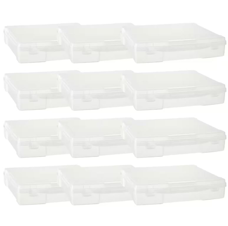 Simply Tidy Scrapbook Storage Case 12×12. Clear
