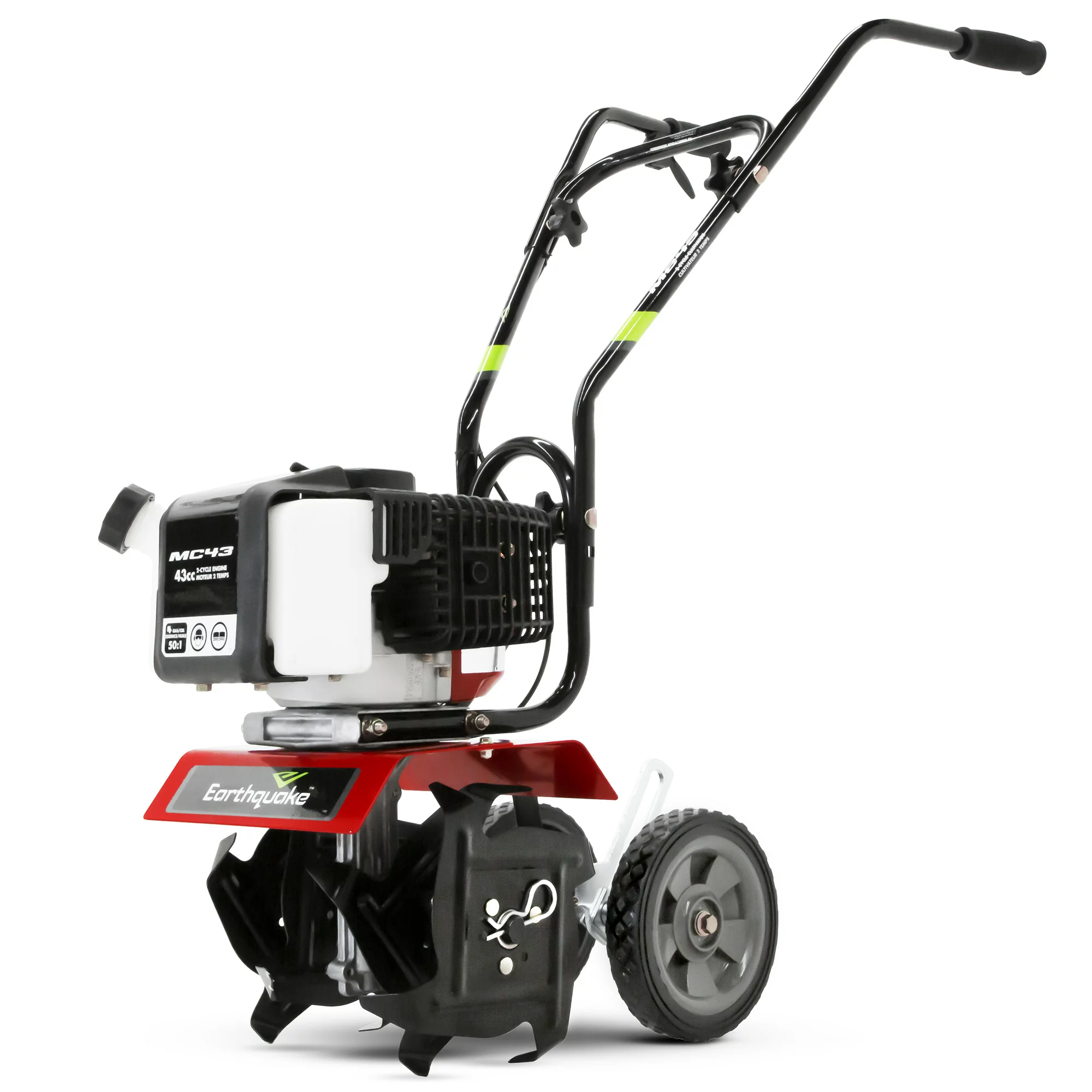 Earthquake MC43 Mini Cultivator Tiller with 43cc 2-Cycle Viper Engine