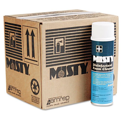 Misty Disinfectant Foam Cleaner - Fresh Scent - 19 oz. - 12 pk.