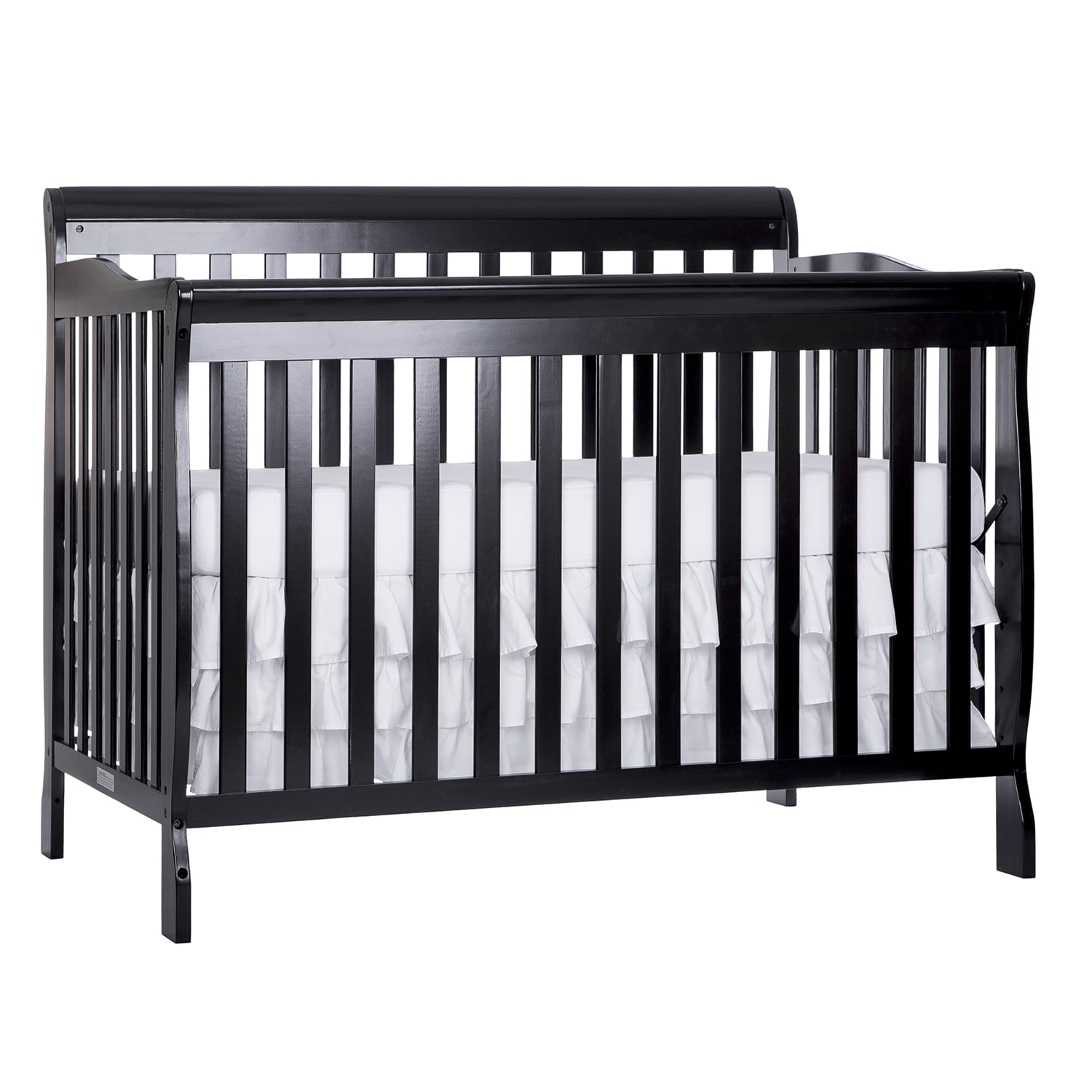 Dream On Me Ashton 5-in-1 Convertible Crib. Black